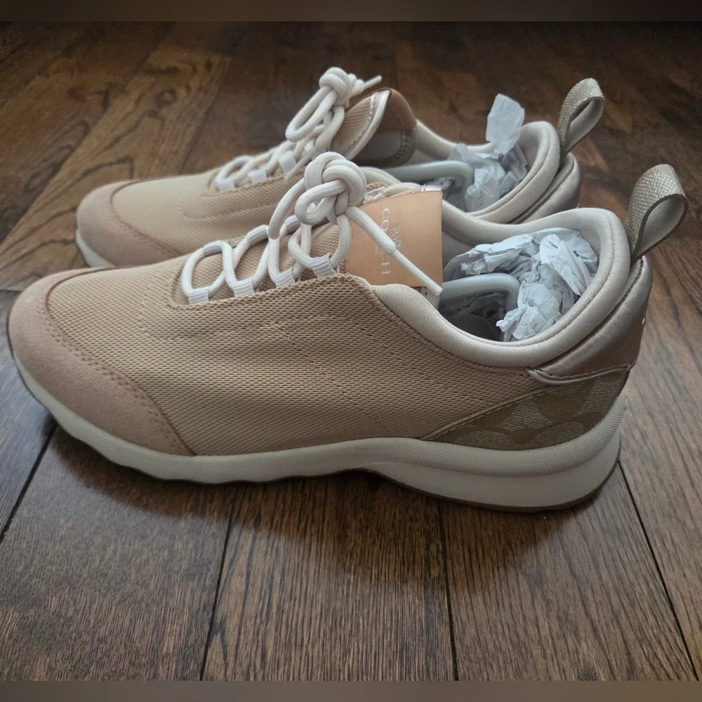 Coach C147 Runner Sneakers In Beechwood Size 6.5